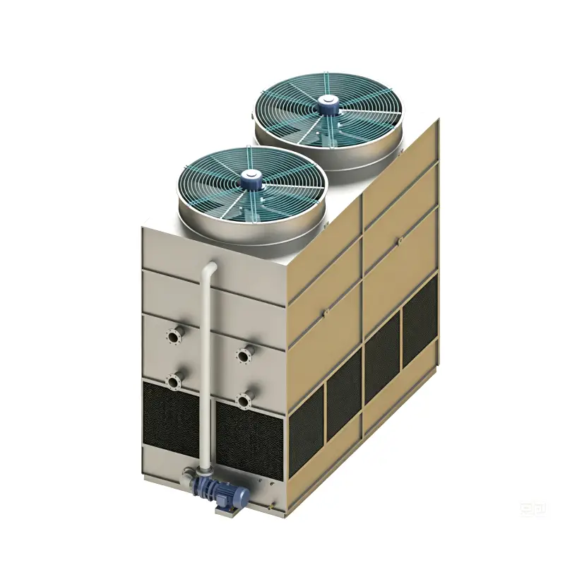 closed circuit counterflow cooling tower