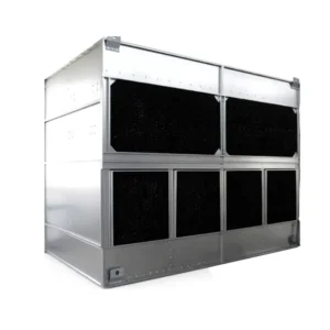 combined flow closed circuit cooling tower