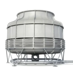 open fiberglass cooling tower
