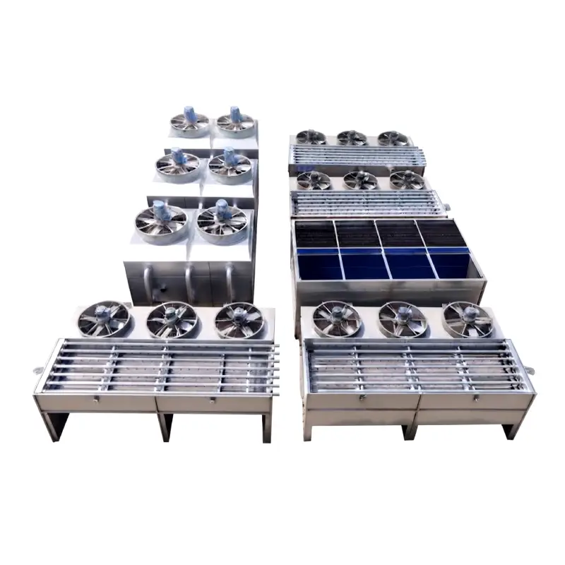 the composite closed cooling tower